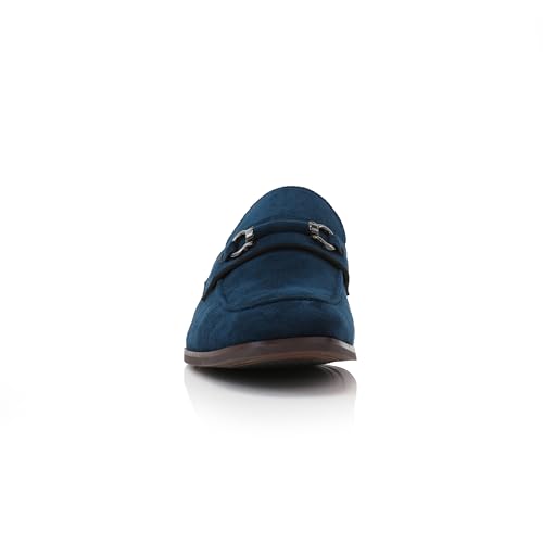 Image of Ferro Aldo Men's Premium Moc Toe Loafers | Casual & Dress Styles with Tassels & Horsebit Buckles