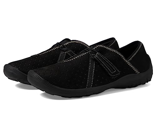 Clarks Clarks Collection Women's Fiana Braley Sneaker, Black Leather, 7 Wide US