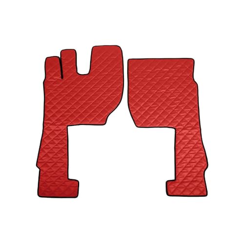 Tapis de sol LAMPA 96190 avant rouge pour éviter l'usure de voiture