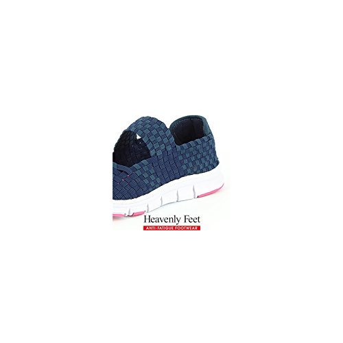 Heavenly Feet Mambo Navy Shoes, Stivali Donna