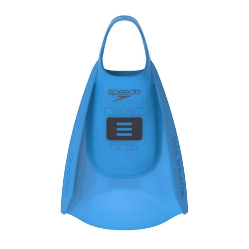 Speedo DMC Super Fin Unisex Adulto | Fitness | Bodysurf | Body Boarding | Silicona | Fácil de Poner | Construcción Premium, Azul, M-S
