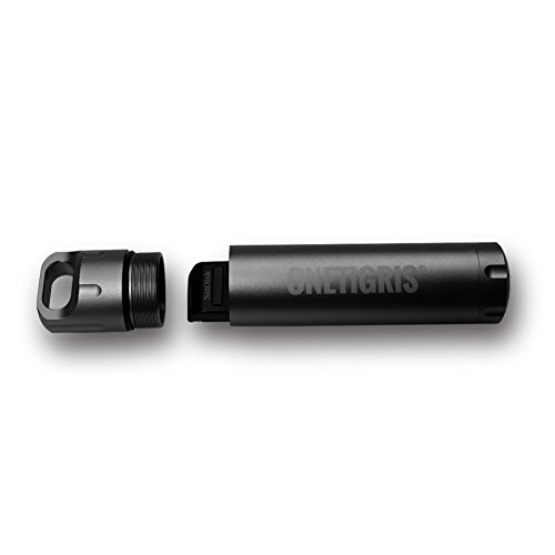 OneTigris Portable Survival Waterproof Pill Container Outdoor EDC Seal Capsule Bottle (B)