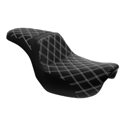 Asiento conductor y pasajero con calefacción Dyna Street Fat Bob 2006-2017