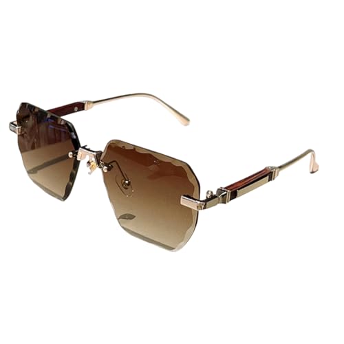 Lunettes de soleil homme mode pour briller en terrasse avec un style dégradé multicolore chic