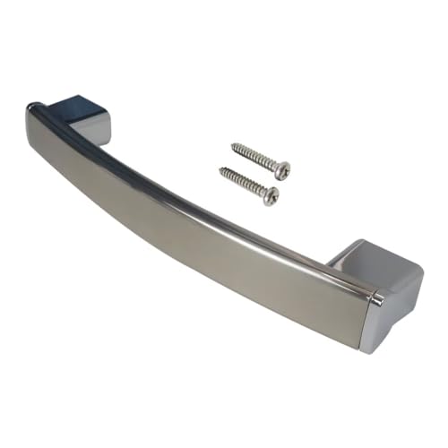 eStarpro New Upgraded WB15X26821 For GE Microwave Door Handle Replacement，Fit Models： For JVM6175EK1ES JVM6175EK2ES JVM6175SK1SS JVM6175SK2SS