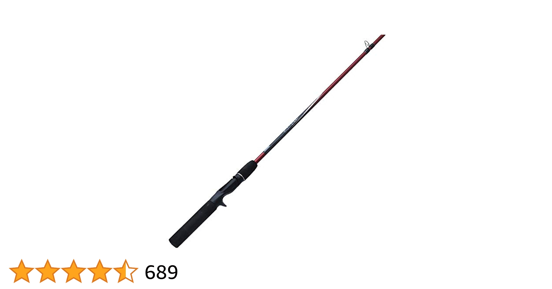 レアzebco 4043 6' HEAVY ACTION ロッド竿USA製