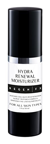 RegenFX Skincare Anti Aging Moisturizer Cream with Vitamin C, Vitamin E, Green Tea Extracts and Hyaluronic Acid. Potent