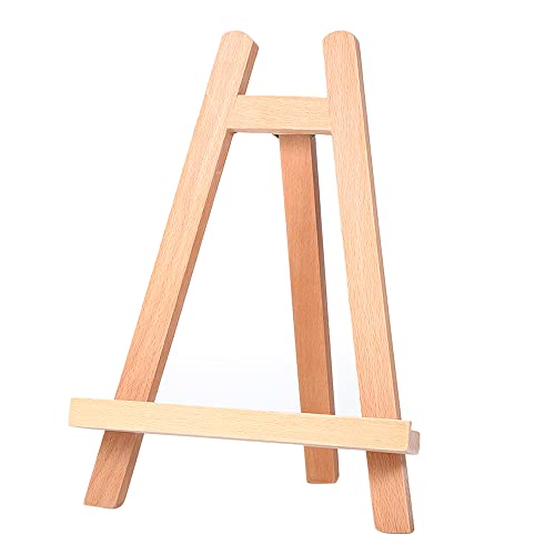 VOOCHIE Pequeno Tabletop Mini Madeira Artista Quadro Foto Pintura Display Tripé A-frame Cavalete Art