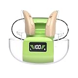 Flaygo Pro Hearing Aids for Seniors with Intelligent Auto-Noise Cancelling (Not Amplifiers),Rechargeable Digital OTC with 32-Channel, Super Mini,7-Day Standby,Battery Digital Display&UV Sterilization