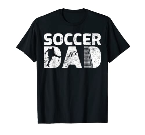 Mens Funny Soccer Sports Lover Vintage Soccer Dad Father's Day T-Shirt