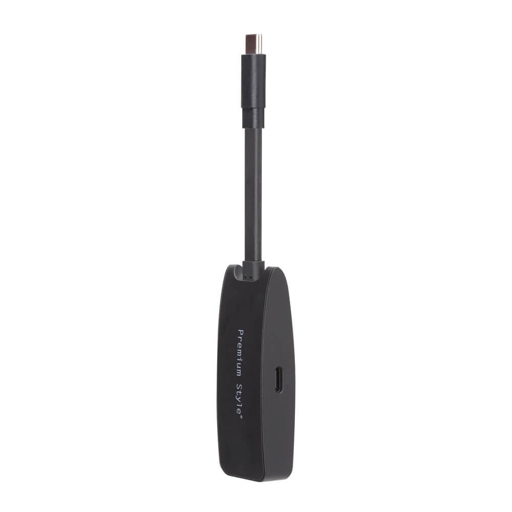 Premium Style USB Type-Cコネクタ HDMIミラーリング アダプタ ブラック PG-GMTVAD1BK