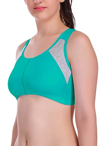 Image of Eve's Beauty Women's Cotton Padded Wire Free Sports Bra