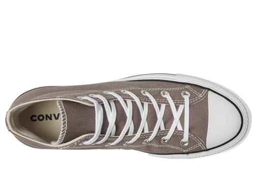 Image of Converse, Women, Chuck Taylor All Star Lift Platform, Pure Pumice /White /Black, 6.5, Medium