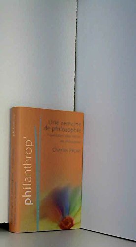 Une semaine de philosophier. 7 questions pour entrer en philosophie.