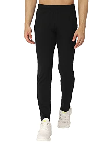 Image of DYCA by Bodycare Men's Cotton Track Pant - Casual Straight Fit Sports Joggers for Gym, Running, Workout, Lounge Wear for Men