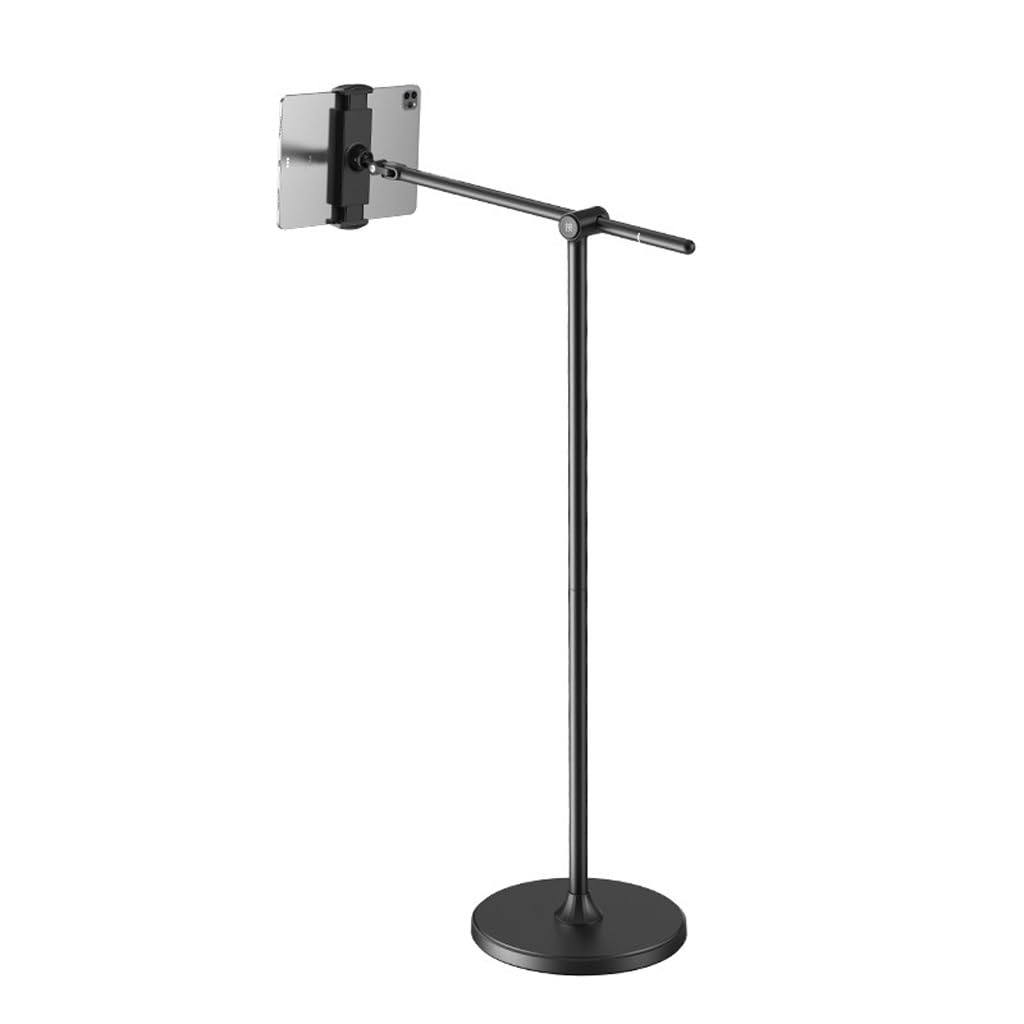 Soporte para tableta de piso a piso articulado para teléfono inteligente y cámara