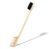 Eco-Friendly Bamboo Dual-Ended Eyebrow Brush – Precision Spoolie & Comb for Flawless Brow Styling