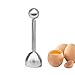 Hotype Abridor de Huevo Acero Inoxidable, Cortador de Ccáscara de Huevo, Separador de Cáscaras de Huevo, para Huevos Hervidos Duro Crudo o Blando