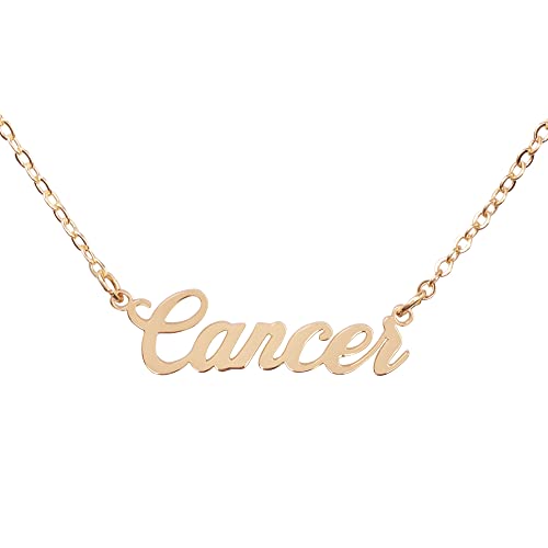 xo, Fetti Zodiac Cancer Necklace, 14
