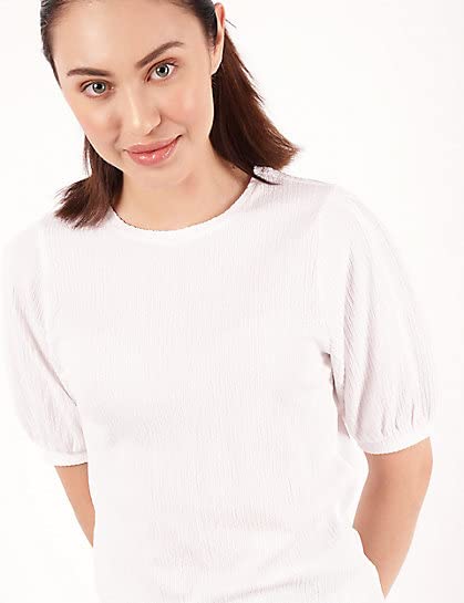 Image of Marks & Spencer Women's Regular Blouse (T43 7840K White 8)