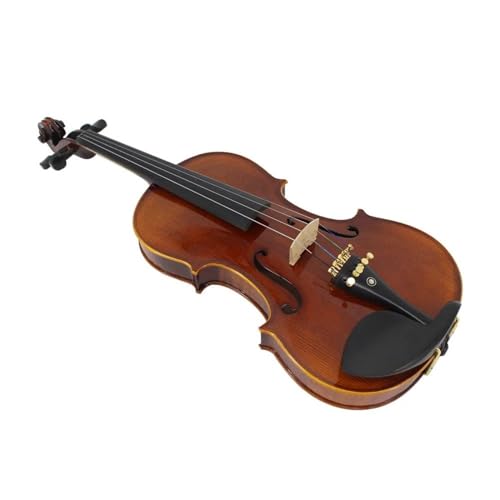Violino Profissional natural inflamado feito à mão violino madeira de bordo antigo violino 4/4 3/4 i