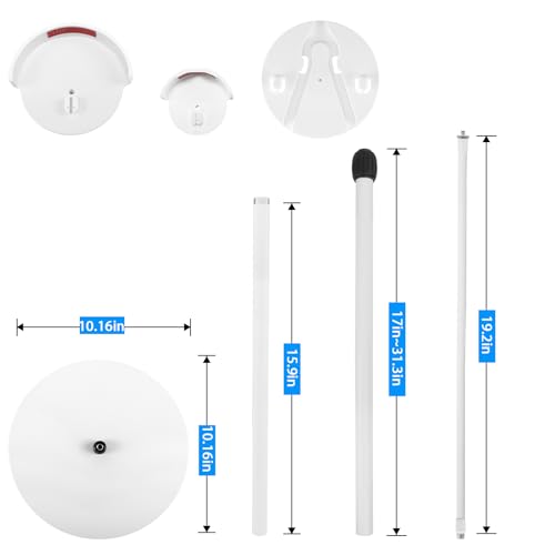 HOLACA 36 inch or 70 inch Baby Monitor Floor Stand for Eufy SpaceView, Spaceview S/Pro, Care Baby Monitor 2 and Eufy 720P Video Baby Monitor, Indoor Cam S350 by HOLACA - Image 6