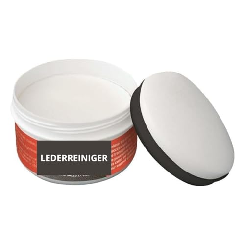 Laco - Lederreiniger Regenerierend Lederseife 250ml Longlife Lederpflege Für Schmutziges und Verschmutztes Leder Ungiftig Geruchlos Inklusive Schwamm