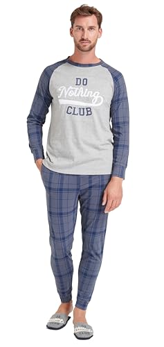 Pyjama homme long ou shorty en coton de qualité supérieure au style moderne