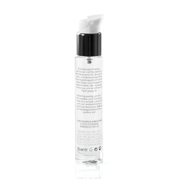 REFLECTIVES Ex-Foliate AHA Serum ein feuchtigkeitsspendendes Peeling-Serum mit ausgleichenden Inhaltsstoffen aus AHA-Säure BHA-Säure und Niacinamid (30 ml)