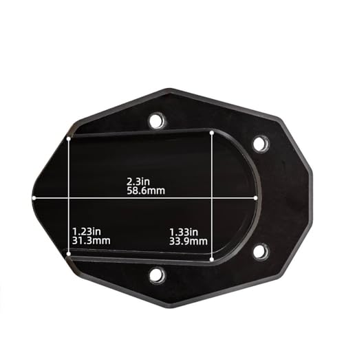 Élargisseur béquille NMAX XMAX en alliage d'aluminium durable - 4