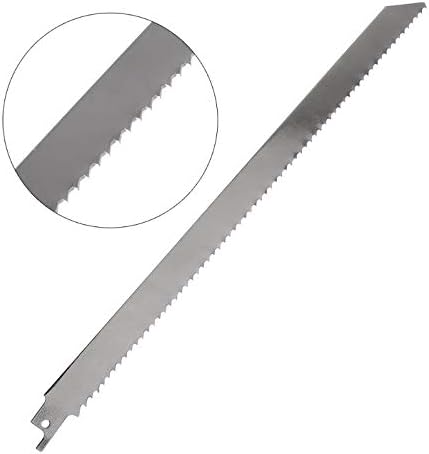 Jig Saw Blades 1PC Reciprocating Power Saw Blade Stainless Steel 300mm with Fine Tooth Effective for Cutting Wood Woodworking Tool Accessories