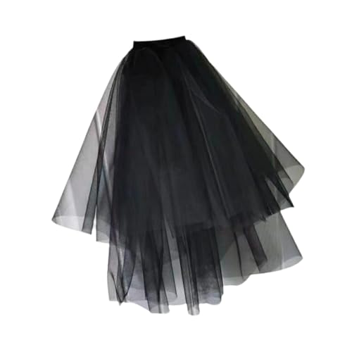 jojomis Black Lace Veil with Comb for Wedding and Engagement Celebrations, 23.62-31.50 Inch Bridal Headpiece- With Comb 2 Layers