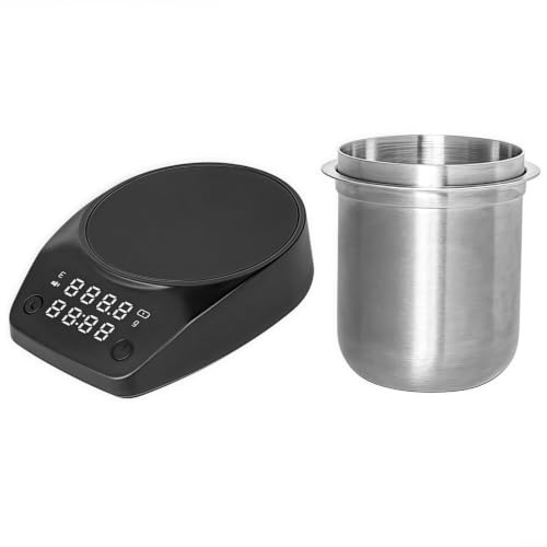 Báscula de café espresso de precisión para baristas en casa con carga Tipo C 2