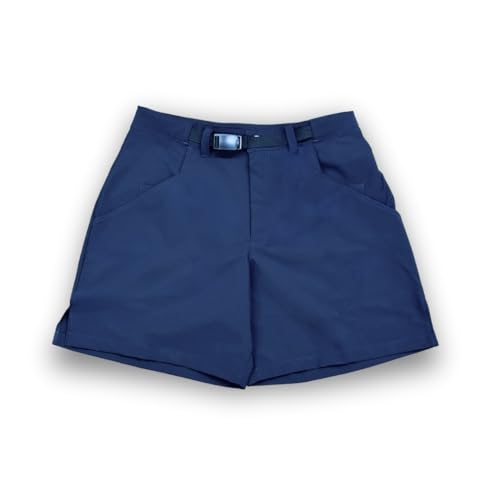 持たずに走るランニングパンツ ショートパンツ 収納 ハーフパンツ ショーツ ランニングウェア (JP, アルファベット, XS, 標準, ネイビー)