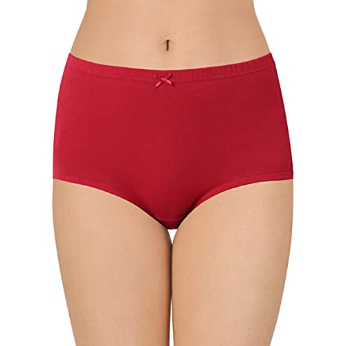 Image of Amante Solid High Rise Full Coverage Full Brief Panties (Pack of 3)