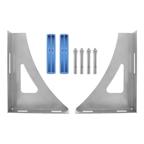 Support mural creux pour chauffe-eau électrique en acier inoxydable durable