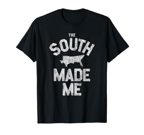 Trendy The South Made Me Southern Rock Americana T-Shirt