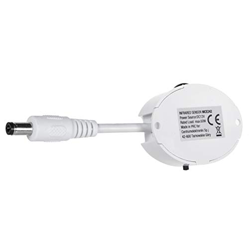 Maclean MCE242 Infrared Motion Detector Automatic Light Switch For LED Strips Max. 60W Detection Range 120 ° To 10m With Twilight Sensor Function Day/Night Detection - Image 4