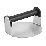 Utilisation manuelle facile : la conception manuelle le rend simple à utiliser, vous permettant de presser facilement les hamburgers et les steaks à l'épaisseur souhaitée, machine à galettes de bœuf, broyeur à hamburgers en acier inoxydable