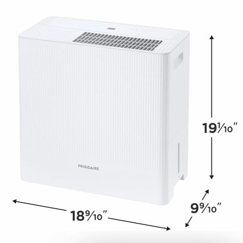 Image of Frigidaire 50 Pint Dehumidifier with Built-In Pump for Basement, White