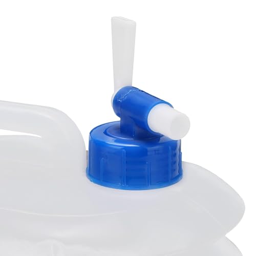 Image of KIDWILL Collapsible Water Storage Tank Portable Water Container with Tap Foldable Water Carrier Lifting Bag Water Pouch Camping Water Tank Outdoor Water Dispenser Travel Water Storage Solution