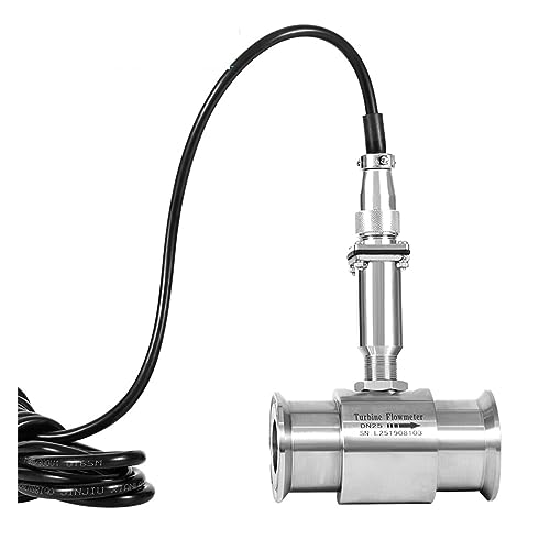 Medidor de flujo hidráulico líquido con señal de pulso y sensor de abrazadera DN20 SS304 3
