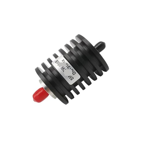 Attenuator 30W SMA Type Attenuator DC-3Ghz/4Ghz 1/2/3/5/6/10/15/20/30db/40db Male Plug to Female Jack Coaxial Power Connector 50ohm(30db,3G)