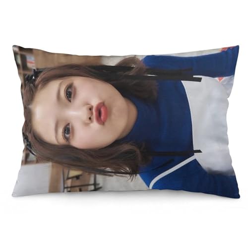 工藤美桜 枕カバー 抱き枕カバー 矩形枕カバー クッションカバー 座布団カバー 装飾枕カバー 両面印刷 ホームインテリアソ 四季通用 プレゼント 12 "x20 "