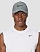 Nike Dri-Fit Club Structured Swoosh Cap, Smoke Grey/Black, Small/Medium