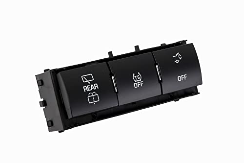 Gm Genuine Parts 22824078 Traction Control, Rear Window Wiper/Washer, And Power Liftgate Switch #TOP21
