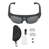 BuyWeek Intelligente Bluetooth-Brille, Typ-C-Quad-Core-Prozessor, Bluetooth-Audio-Sonnenbrille, HD-Kamera, Kabellose Audio-Brille Für Männer Und Frauen