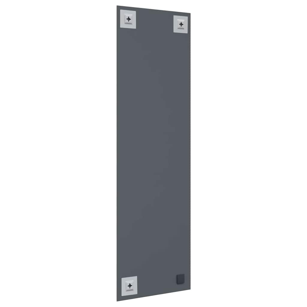 Specchio da parete ad angolo retto, 30 x 100 cm, in vetro temperato, senza cornice, con imbottitura in schiuma EVA, per soggiorno, bagno, corridoio, decorazione da parete moderna