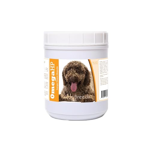 Image of Healthy Breeds Spanish Water Dog Omega HP Fatty Acid Skin and Coat Support Soft Chews 90 Count