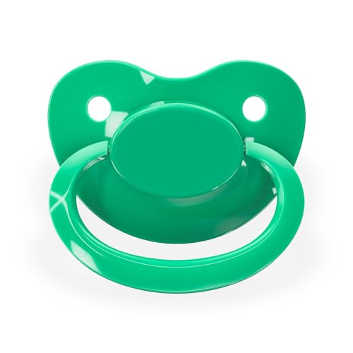 Image of Pacifier Addict - Fixx - Jumbo Functional Adult XXL Silicone Pacifier - Size 10 Bright Green